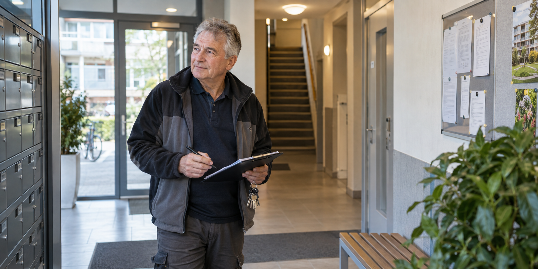 Huismeester inhuren voor dagelijks toezicht en ondersteuning